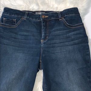 Chico’s so slimming blue jeans size 1 short